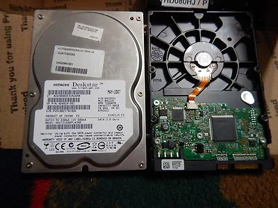 Hitachi DeskStar 80 GB, 7200 RPM SATA, 3.5" (0A33931) Hard Drive 80GB 404024-001 - Image 1 of 3