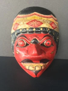 JAVA INDONESIEN GESCHNITZTE HOLZMASKE AUS PETRUK - Bild 1 von 8