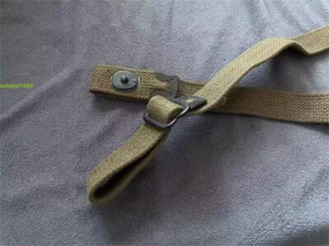 Original Surplus WW2 US M1 Green Carbine Harness Hang Sling Rifle Gun Strap - Bild 1 von 9