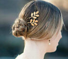 53b 2 pièces ensemble d'accessoires pour cheveux feuilles d'or brillant épingle à cheveux épingle à cheveux