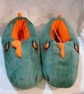 Kids Skechers Skech o Saurus Plush Dinosaur Slippers medium (13-1) no box - Picture 1 of 5