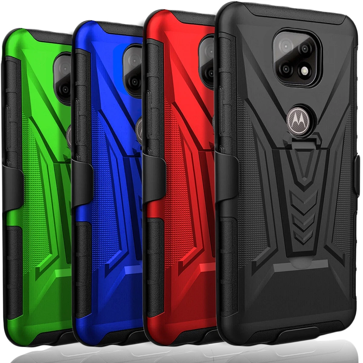 Buleens Astronaut Phone Case For Moto G Power 2021 - Cute Girly Stand Cover With Gold Corners