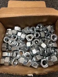 NOS Box of 90 Cooper B-Line Eaton Nut Hex5/8ZN 5/8" Hex Zinc Plated Industrial - Picture 1 of 5