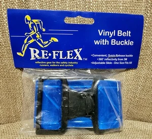 Sayre ReFlex Vinyl Reflective Belt, Color Blue  - Picture 1 of 4