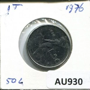 50 LIRE 1976 ITALY Coin #AU930C - Picture 1 of 3