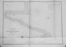 1856 United States Coast Survey Reconnaisance of Blakley Harbor, Washington,Terr