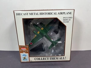 Postage Stamp Planes No 5431 MITSUBISHI G4M2 BETTY WWII Airplane Die-cast 1/100 - Picture 1 of 7