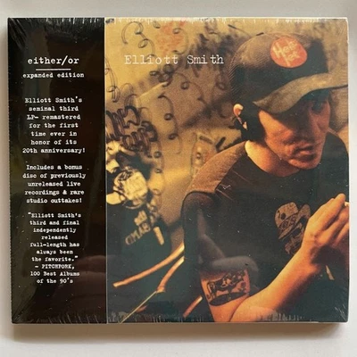 Elliott Smith – Either/Or: Expanded Edition NEW Double Compact Disc, CDs Foto 1 de 2
