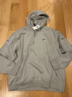 Sudadera con capucha de algodón edición del equipo Nike NFL Green Bay Packers DZ6978 XXL entrenamiento para hombre Foto 1 de 4