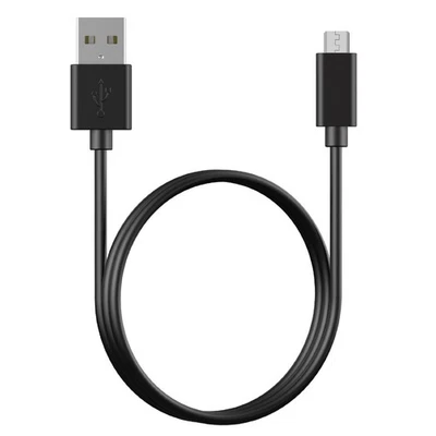 Cable de datos de carga y sincronización microUSB EnerPlex para tableta y teléfono inteligente de 1,5 pies - negro Foto 1 de 4