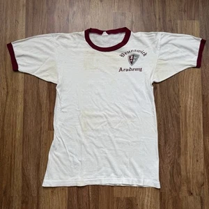 Vintage 1960s Champion Running Man Ringer T Shirt Medium - Picture 1 of 6