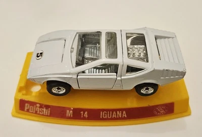 POLITOYS McGREGOR M14 ALFA ROMEO IGUANA ITAL DESIGN - 1/43 - ORIGINAL MEXICO - Immagine 1 di 4