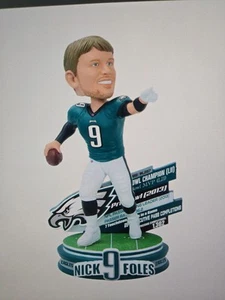 Nick Foles Eagles Retirement Bobblehead Limited Edition - Picture 1 of 8
