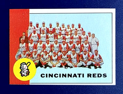 Tarjeta de novato Pete Rose 1963 Topps #63 Reds Team HOF RC CASI NUEVA SIN PRECIO BASE COMO NUEVA *GWCARDS* Foto 1 de 2