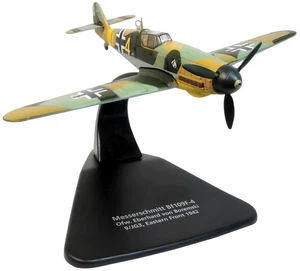 Oxford Diecast Messerschmitt Bf 109F-4/Trop 1942 No Swastika 1:72 Scale (AC114S) - Picture 1 of 5