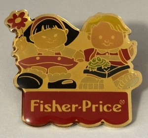 Fisher-Price Advertising Darling 1.25” Wide Colorful Lapel Tack Pin - Picture 1 of 3