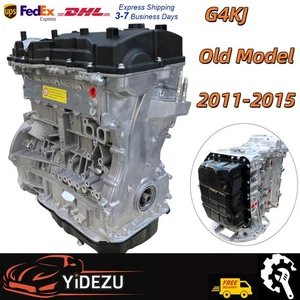 G4KJ 2.4L GDi Long block Engine Assembly For Hyundai Sonata Kia Optima 2011-2015 - Picture 1 of 15