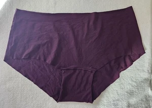 Victoria’s Secret PINK Damen Boyshort Boxer Unterwäsche Lila Gold Logo Gr. L - Bild 1 von 6