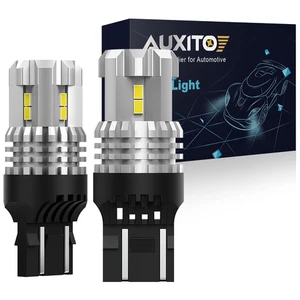 AUXITO US Stock 2 Piezas Luces LED Señal de Giro Estacionamiento/DRL 7443 Anti Hyper 6000K - Imagen 1 de 10