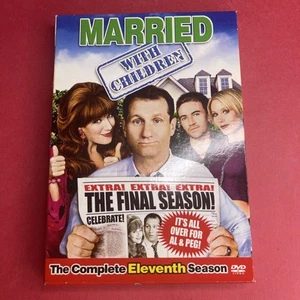 Married... With Children - The Complete Eleventh Season 11 DVD, 2009, 3-Disc Set - Foto 1 di 13