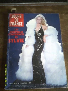 1982 JOURS DE FRANCE SYLVIE VARTAN CONFIDENCES COLLECTIONS COUTURE KIRAZ - Imagen 1 de 8