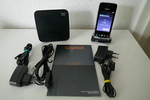 Gigaset SL930Bezprzewodowy telefon z dotykowym i kolorowym wyświetlaczem oraz funkcją dzwonienia w trybie głośnomówiącym - Zdjęcie 1 z 5