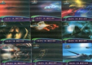 Farscape in Motion Premiere Edition Ships in Motion Chase Card Set 9 Cards