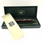 Cross Classic Century Double Banded Red/Burgundy W/Gold Trim Bp Pen