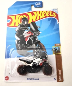 Hot Wheels Ducati DesertX White #197 197/250 - 2024 HW Dirt - Picture 1 of 2