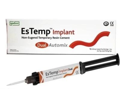 SPIDENT ESTEMP Long Term Dental Cement For Caps, Crowns, Bridges, Posts, Pins