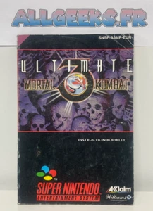Notice Ultimate Mortal Kombat 3 / Super Nintendo SNES / PAL / SNSP-A3MP-EUR - Imagen 1 de 3