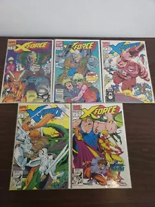 5 Marvel Comics X-Force Comic Book Lot - Picture 1 of 7