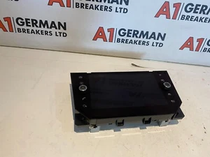 ORIGINALE 17-21 SEAT IBIZA 6F RADIO CD MEDIA DISPLAY SCHERMO 6F0919605A - Foto 1 di 3