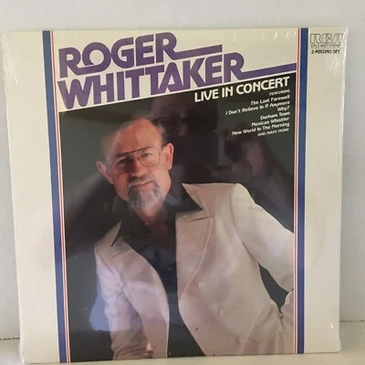 ROGER      WHITTAKER      LP       LIVE IN CONCERT   ( SEALED ) - Image 1 of 2