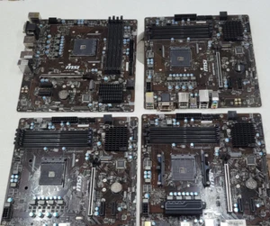 posten 4 stück MSI B350M PRO-VDH - AMD B350 - 4x DDR4 Slots - mATX Mainboard AM4 - Photo 1/5