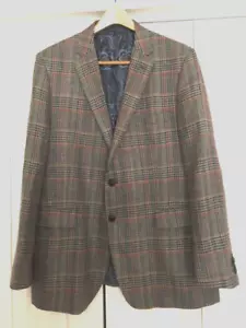 Herren ETRO Blazer Jacke Sport Mantel Mehrfarbig Kariert Wollmischung 46L Euro 58L - Bild 1 von 4