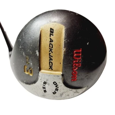 Club de golf Wilson Blackjack 15,5 de gran tamaño 3 madera fibra de carbono mano derecha 44,5 pulgadas Foto 1 de 4