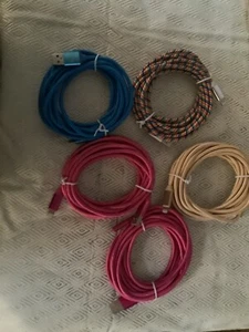 10 Fuß langes USB-Kabel für iPhone 5 6 7 8 Plus X Xs Max Xr 11 Ladegerät - Bild 1 von 3