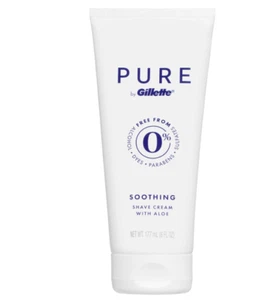 Gillette Pure Shave Cream for Men 170g - Picture 1 of 2