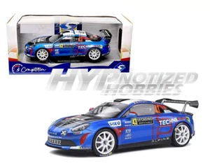 SOLIDO 1:18 2021 ALPINE A110 RALLY MONTE CARLO #43 DIE-CAST BLUE S1801614 - Picture 1 of 5