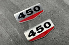 CB450-K1  SIDECOVER Badge,Emblem ,RED Brand New Metal Emblem87130-294-000