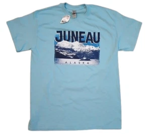 T-Shirt: JUNEAU ALASKA Skyline - Brand New - Size M - Picture 1 of 3