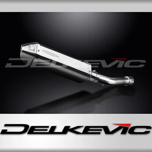 Yamaha FZ-1 Fazer FZS1000 2006-2014 13" Tri-Oval Stainless Exhaust Muffler Kit - Picture 1 of 5