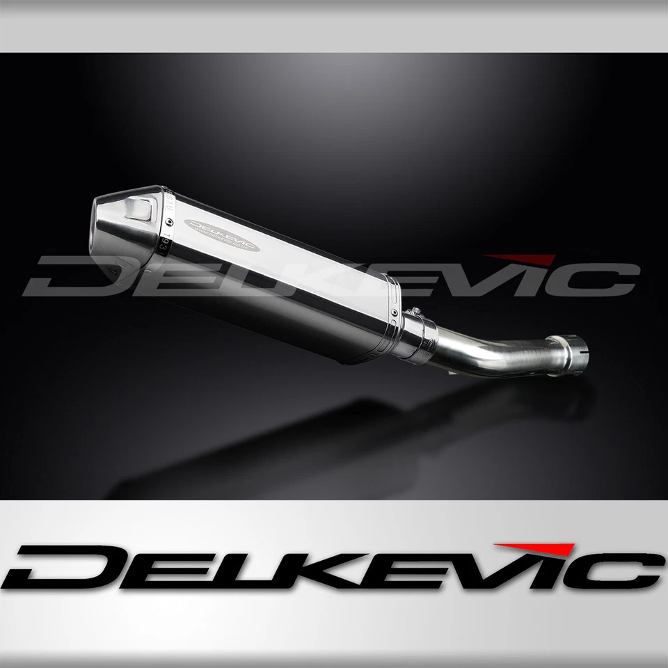 Yamaha FZ-1 Fazer FZS1000 2006-2014 13" Tri-Oval Kit de silenciador de escape de acero inoxidable Foto 1 de 4