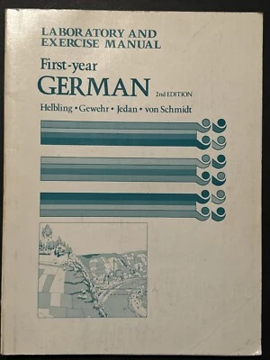 Laboratory And Exercise Manual First Year German 1979 - Image 1 of 4