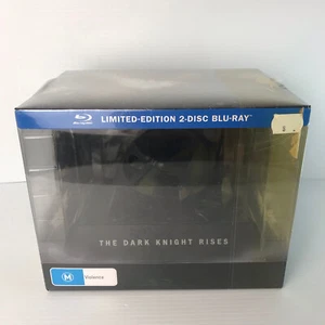 BRAND NEW SEALED The Dark Knight Rises (Blu-Ray, 2-Discs) Helmet Limited Edition - Picture 1 of 11