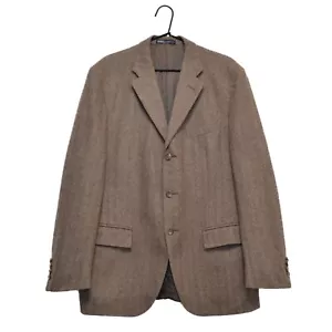 Chaqueta Blazer Polo Ralph Lauren Tweed 100% Lana Virgen Para Hombre Boston Talla 52 R - Imagen 1 de 11