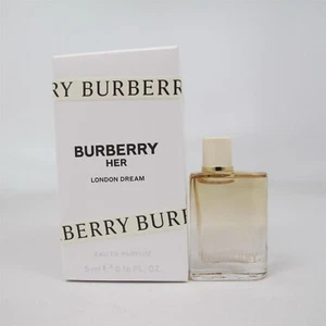 BURBERRY HER LONDON DREAM by Burberry 5ml/ 0.16 oz Eau de Parfum Splash Mini NIB - Picture 1 of 1