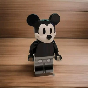 LEGO dis141 • Minifigur Mickey Mouse schwarz weiss Disney Neu - Bild 1 von 1