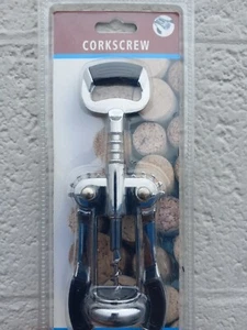 Wing Corkscrew Bottle And Can Opener New - Picture 1 of 4